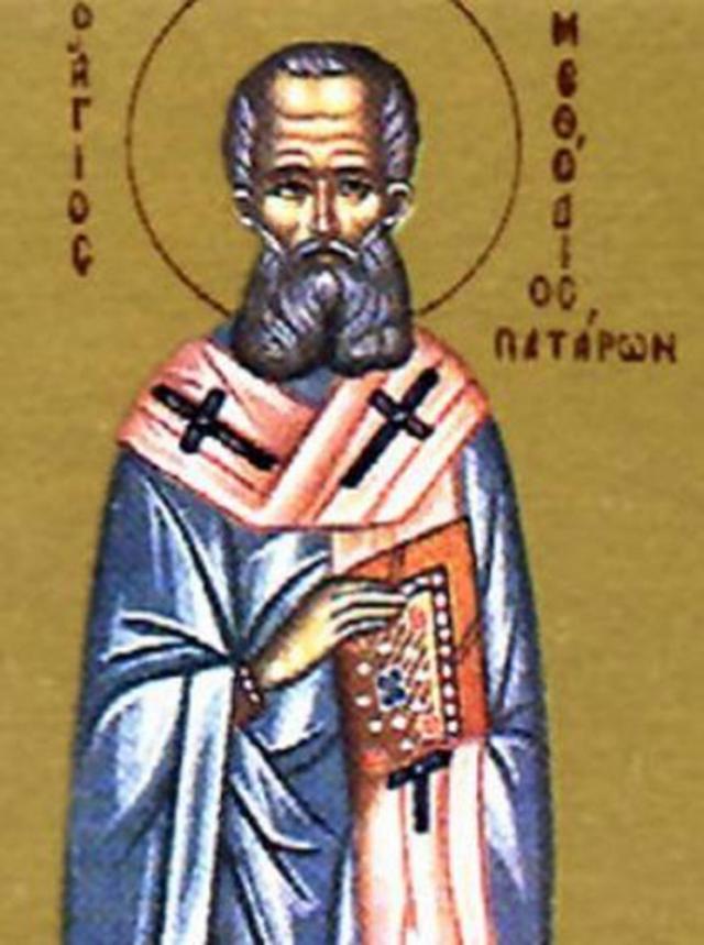 Sfântul Sfinţit Mucenic Metodie, Episcopul Patarelor