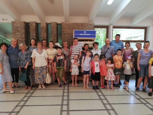 Circa 400 de kg de fructe proaspete, servite copiilor care au vizitat expoziția de benzi desenate „Valerian”