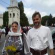 Dr. Gavrilovici și soţia, în costume populare