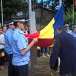 „Ceremonia publică de înălţare a Drapelului României”, în „Piaţa Tricolorului” din centrul Sucevei