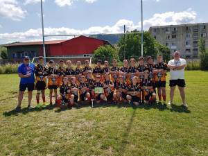 Echipa de rugby juniori sub 14 ani CSS Gura Humorului a câştigat argintul naţional