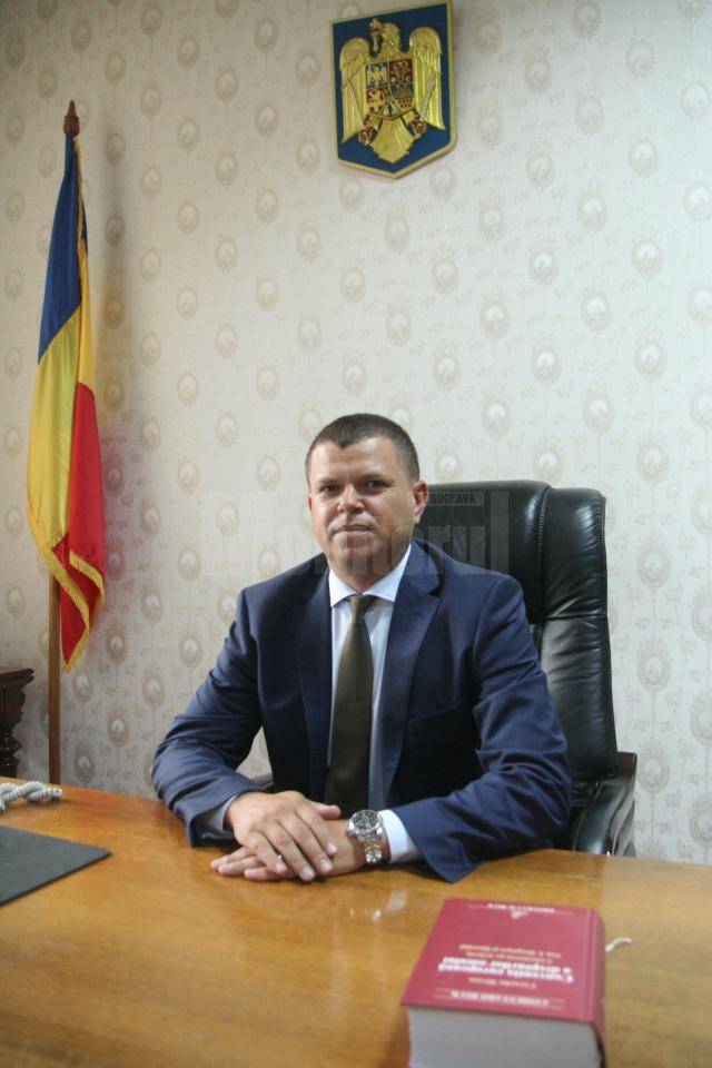 Judecătorul Cristinel Grosu, numit în funcţia de preşedinte al Curţii de Apel Suceava