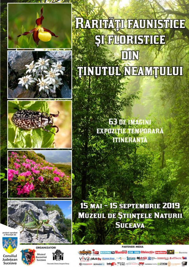 Expoziția temporară ″Rarități floristice și faunistice din ținutul Neamțului″