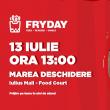 Dorian Popa vine la marea inaugurare a restaurantului FRYDAY!