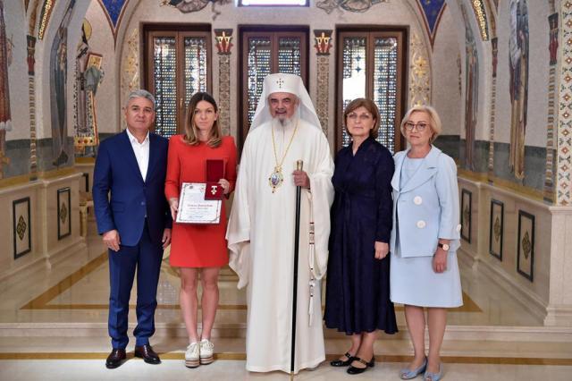 Simona Halep a primit Ordinul „Crucea Patriarhală”