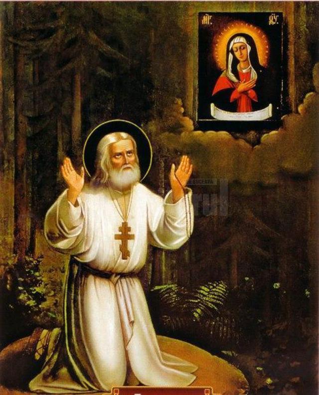 Rugăciunea inimii în viaţa Sfântului Cuvios Serafim de Sarov