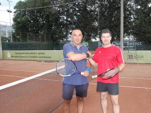 Vasile Belciug şi Ovidiu Bîrsei au jucat meciul cu numărul 400 al ediţiei în curs