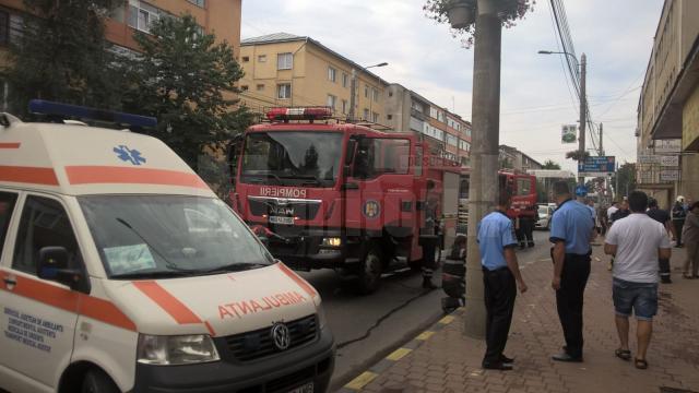 Incendiu la atelierul de cizmarie din zona stației Bancă 4