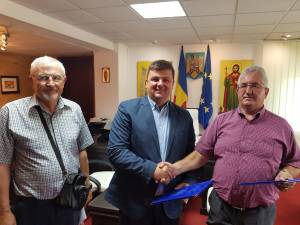 Semnarea contractului de execuție a Centrului Multifuncțional „Arta” Ițcani