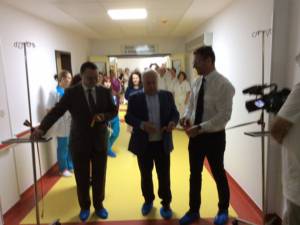 Secţia Anestezie Terapie Intensivă a Spitalului Municipal „Sf. Doctori Cosma şi Damian” din Rădăuţi, inaugurată ieri