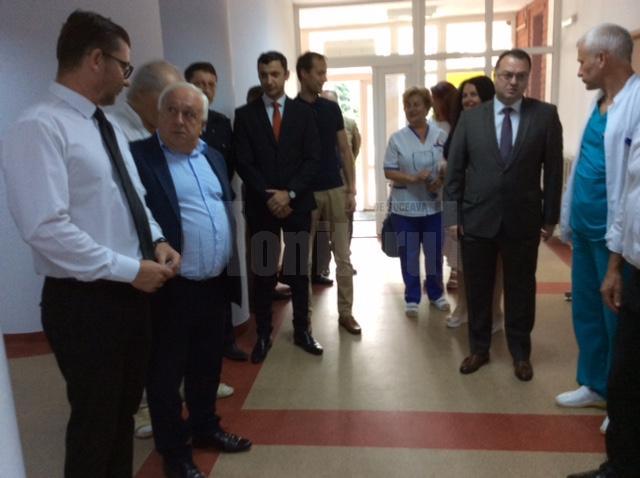 Secţia Anestezie Terapie Intensivă modernizată a spitalului rădăuţean a fost inaugurată ieri