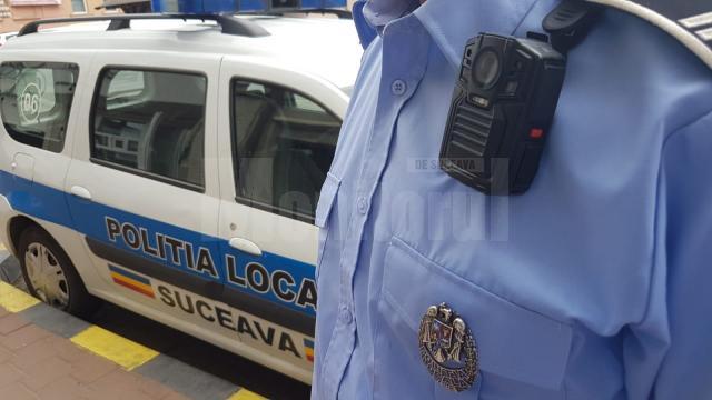 Camera video corporală face acum parte din dotarea patrulelor Poliției Locale Suceava