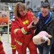 Cursuri de pregătire de prim ajutor oferite de angajaţii ISU Suceava la Fălticeni şi Vatra Dornei