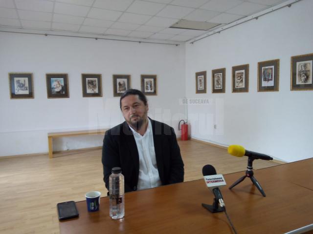 Managerul Muzeului de Artă „Ion Irimescu” din Fălticeni, Teodor Brădăţanu