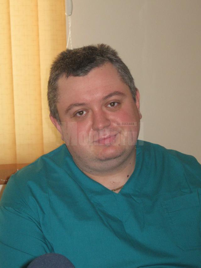 Purtătorul de cuvânt al Spitalului de Urgenţă „Sfântul Ioan cel Nou” Suceava, dr. Mircea Macovei