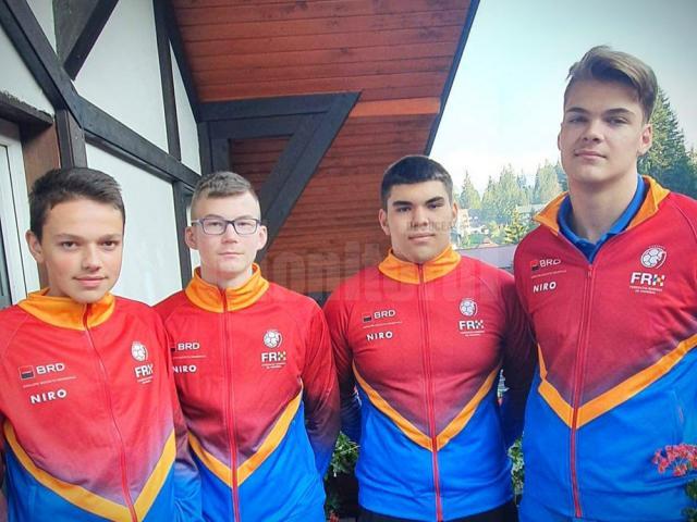 Patru handbalişti de la CSU Suceava se pregătesc cu lotul naţional al României de cadeţi