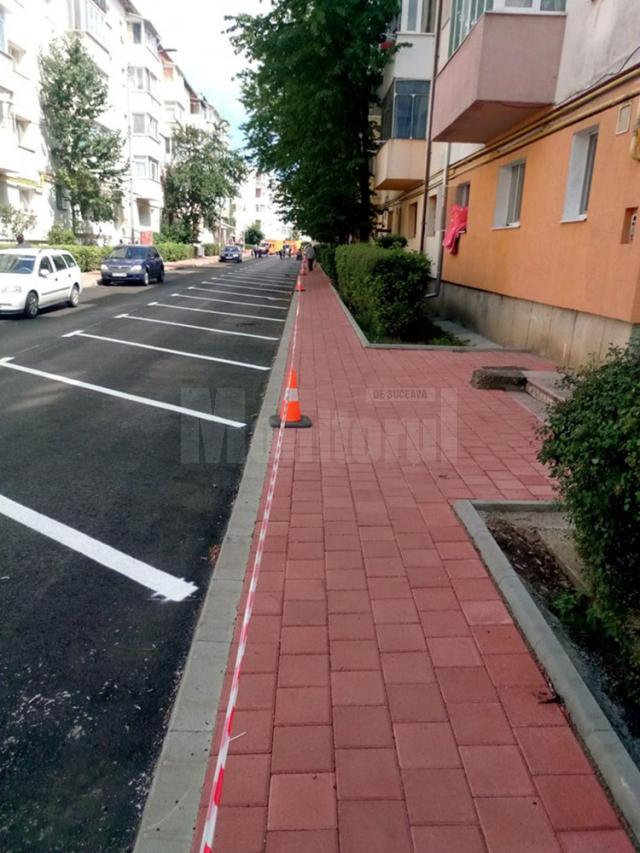Reabilitarea şi modernizarea străzii Grigore Ureche din Zamca, finalizate