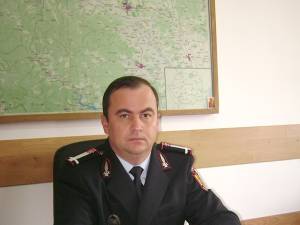 Colonelul Costică Ghiaţă, şeful ISU Suceava