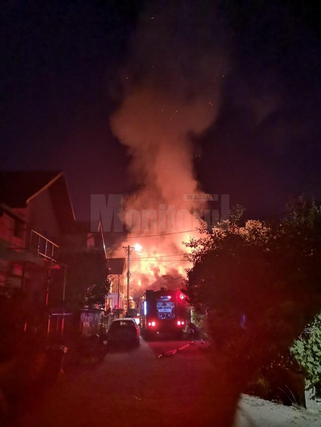 Imagine de coșmar de la locul incendiului