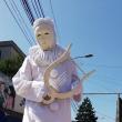 Statui vivante pe străzile Sucevei