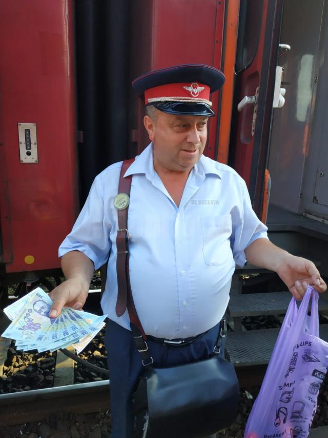 Cornel Grigoriciuc, şeful de tren care a adus banii şi actele uitate de proprietar