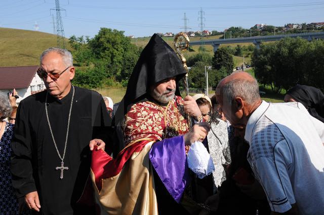 Armeni din toată ţara alături de credincioşi ortodocşi, prezenţi ieri la hramul Sfintei Maria, la Hagigadar
