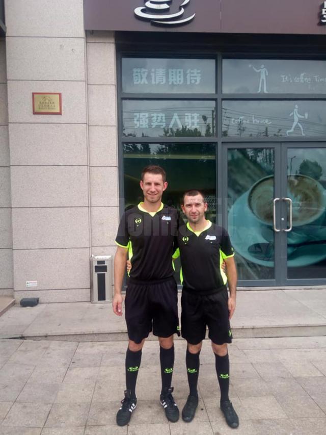 Vlad Hazi și Andrei Pișta au arbitrat la Gothia Cup, în China