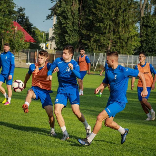 Radăuțenii s-au pregătit intens în această vară pentru viitorul sezon al Ligii a III-a.  Foto: Cristian Plosceac