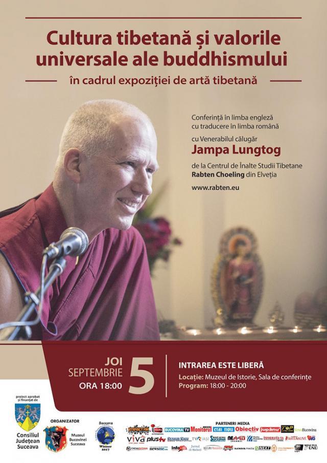 Conferința „Cultura tibetană și valorile universale ale buddhismului”, la Muzeul de Istorie