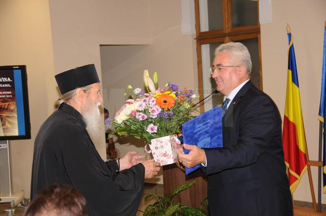 Arhiepiscopul Pimen a primit o Diplomă Aniversară și din partea primarului Ion Lungu