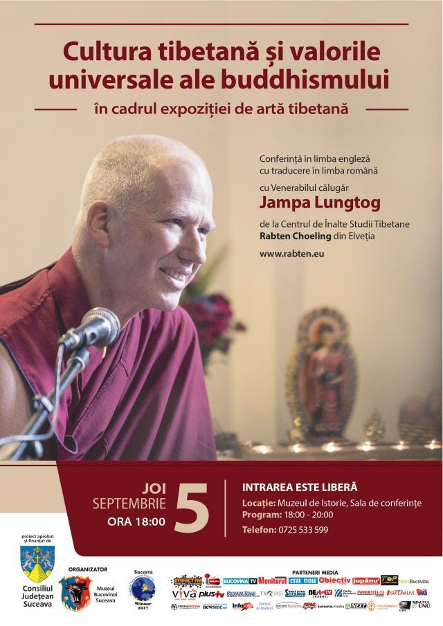 Conferinţa „Cultura tibetană şi valorile universale ale buddhismului”, la Muzeul de Istorie