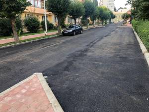 Lucrarile de modernizare s-au finalizat pe strada Anastasie Crimca