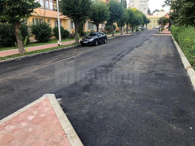 Lucrarile de modernizare s-au finalizat pe strada Anastasie Crimca