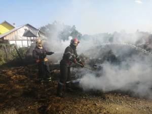 Zeci de tone de furaje, distruse într-un incendiu provocat intenţionat