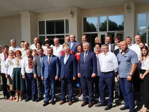 La deschiderea Festivalului de Arta Medievala din Soroca, primarul Ion Lungu a transmis salutul Cetății de Scaun a Sucevei 3