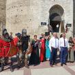 La deschiderea Festivalului de Artă Medievală din Soroca, primarul Ion Lungu a transmis salutul Cetății de Scaun a Sucevei