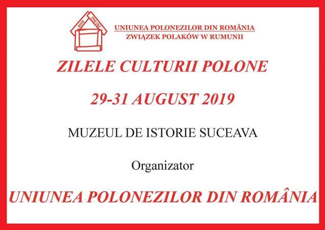 Astăzi încep Zilele Culturii Polone