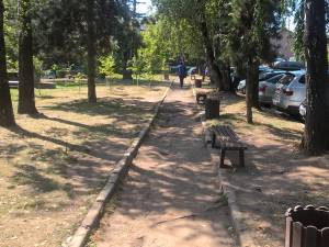 Parcul Simion Florea Marian, vizat de numeroase sesizări privind suceveni care beau alcool până la ore târzii, fac gălăgie şi lasă mizerie în urmă