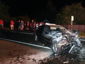 BMW-ul care a intrat pe contrasens