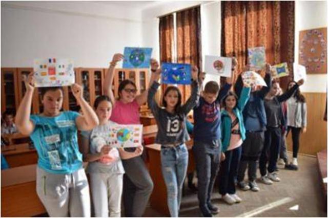 Şcoala Gimnazială ”George Voevidca” Câmpulung Moldovenesc - Primul an de proiect european Erasmus+ ”GAMES OF A LIFETIME (GOAL)”