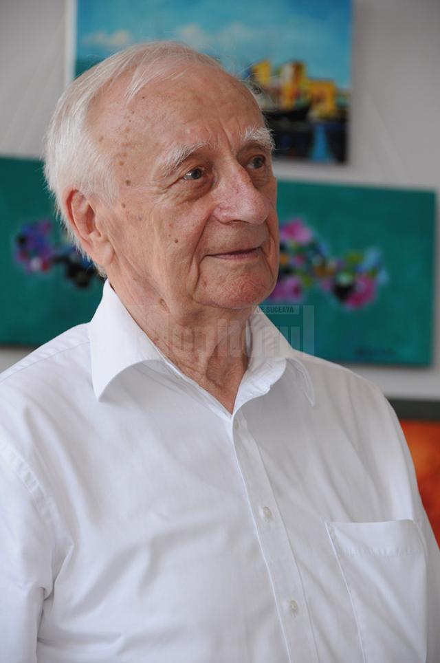 Artistul Radu Bercea a fost sărbătorit la Gura Humorului, la împlinirea vârstei de 80 de ani
