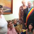 Elena Manolache a primit diploma de Cetatean Centenar din partea primarului Sucevei, la împlinirea a 100 de ani 4