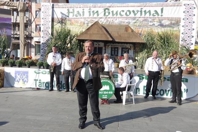 Gheorghe Flutur consideră că centrul Sucevei este cea mai bună locaţie pentru organizarea Târgului „Produs în Bucovina”
