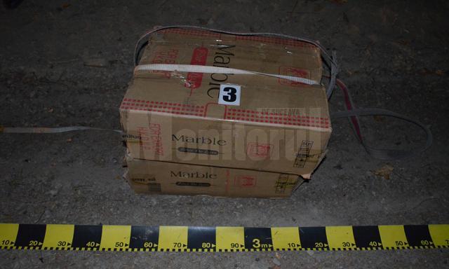 Peste 5.000 de pachete de ţigări, capturate cu focuri de armă la Brodina