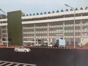 Noul proiect al parcarii supraterane de lângă Primăria Suceava 2