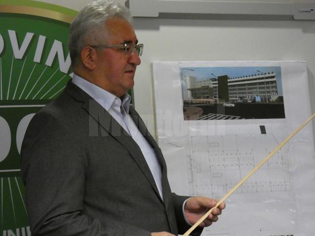 Primarul Ion Lungu a prezentat noul proiect al parcarii supraterane