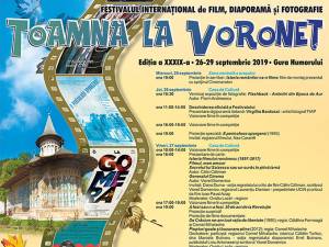 Festivalul Internațional de Film, Diaporamă și Fotografie „Toamna la Voroneț”, ediția a XXXIX-a