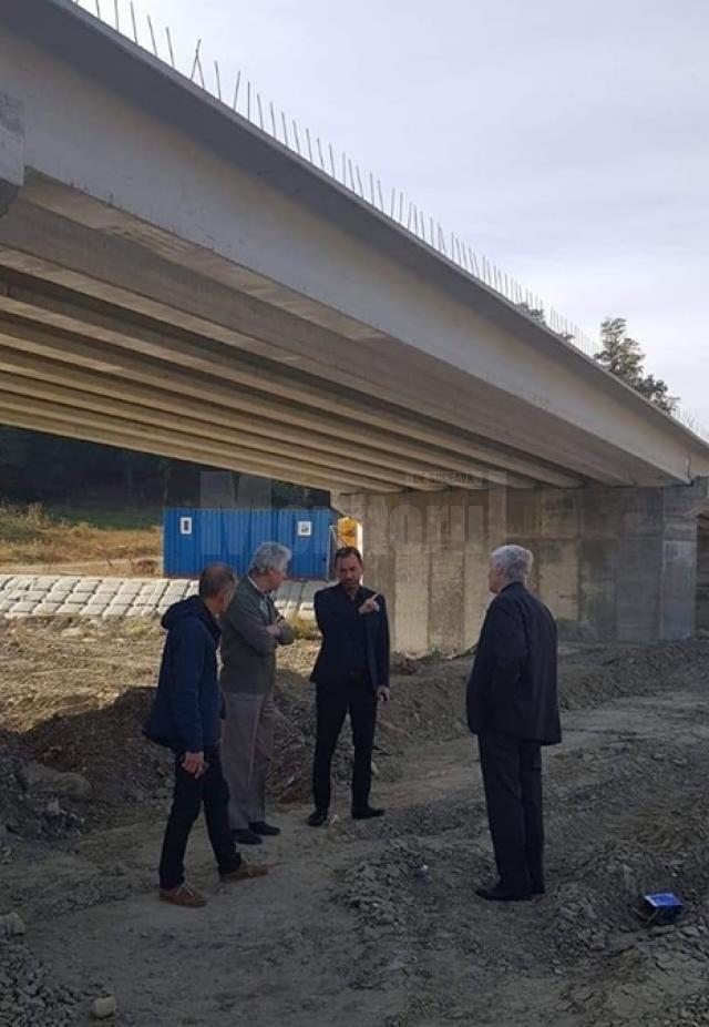 Monitorizarea lucrărilor de realizare a noului pod peste apa Sucevei