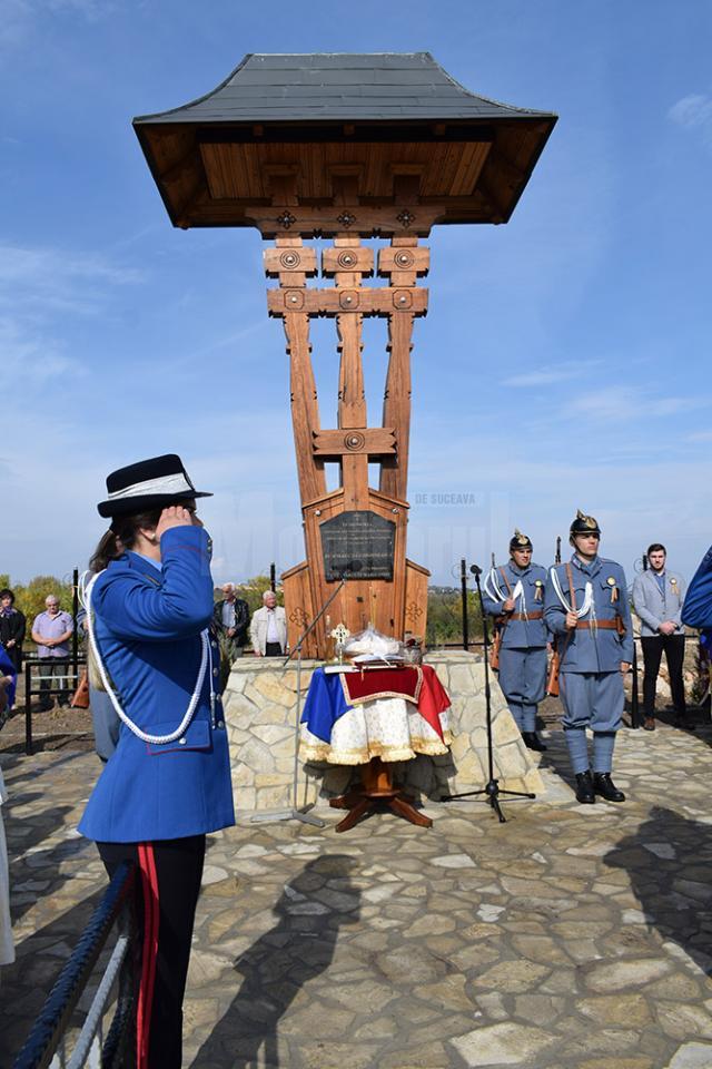 Troiţă în amintirea ostaşilor Regimentului 2 Grăniceri şi Regimentului 16 Dorobanţi