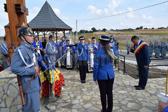 Troiţă în amintirea ostaşilor Regimentului 2 Grăniceri şi Regimentului 16 Dorobanţi